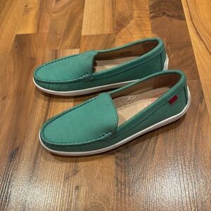 Marc Joseph New York leather loafer, turquoise, size 11.5‎ casual, dress